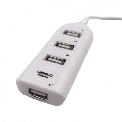 HUB Разклонител към USB 2.0   4 Ports-H007 / U003 U03 - Бял