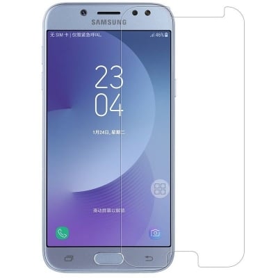 3D Стъклен протектор за Samsung J7 Pro J730 J7 2017 - Прозрачен