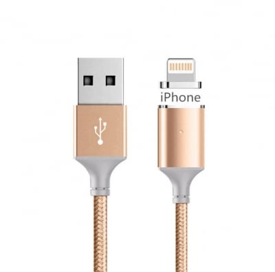 Магнитен Кабел USB към Lightning 1.2M