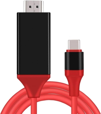 USB Type-C към HDMI кабел адаптер за връзка на MHL Android смартфон телефон таблет с телевизор монитор