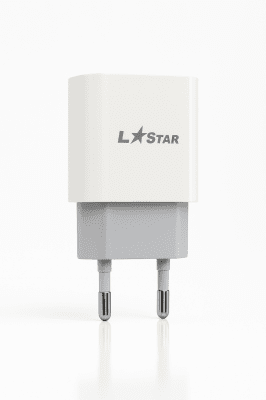 PD 20W 2в1 L✮Star USB-C адаптер с кабел за USB-C към Lightning