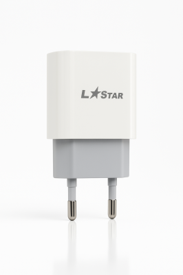 PD 20W 2в1 L✮Star USB-C адаптер с кабел за USB-C към USB-C
