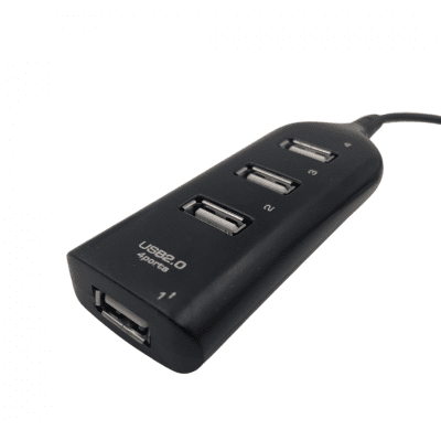 HUB Разклонител към USB 2.0   4 Ports-H007 / U003 U03 - Черен