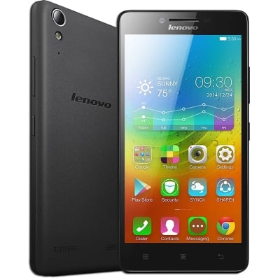 Капак батерия за Lenovo A6000 - Черен