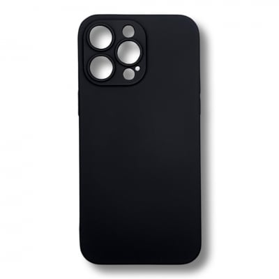 Силиконов гръб матов TP18 +камера за Redmi 10A - Черен