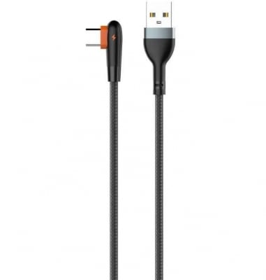 Кабел LDNIO LS561 2.4A 90 градусов Fast USB към Type-C