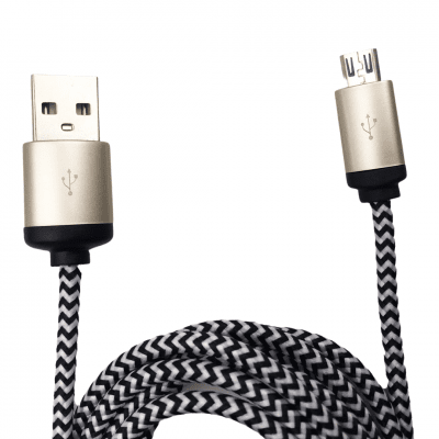 USB Кабел метал Type-C към Type-C 1.5M