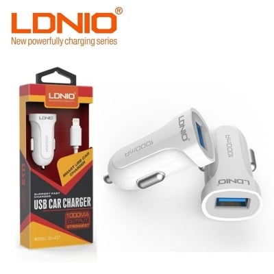 12V Зарядно LDNIO DL-C17 1A USB към Lightning