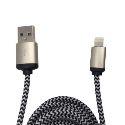 USB Кабел метал USB към Lightning 1.5M