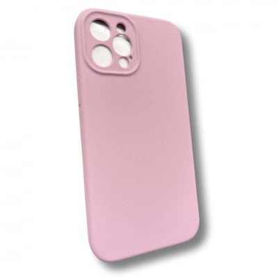 Silicone case TP-59 +камера за iPhone 11 Pro Max - Лилав