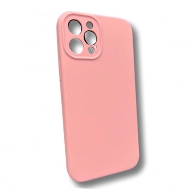 Silicone case TP-59 за +камера за iPhone 11 Pro Max - Розов