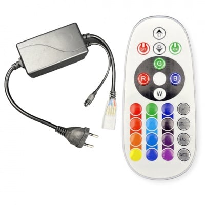 KK-LED-1 LED контролер с дистанционно управление за RGB LED лента многоцветна