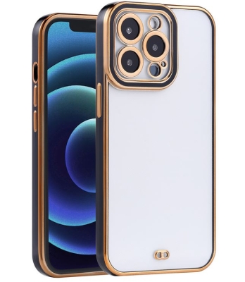 Калъф TP28 Angel Eyes Samsung S23 Ultra прозрачен с Черна Рамка