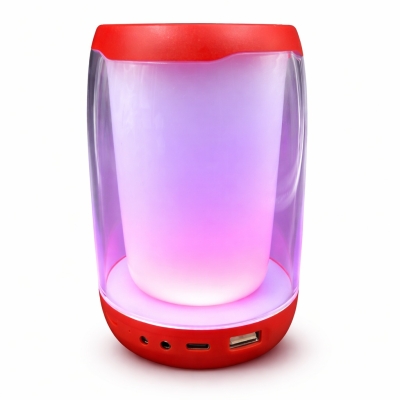 Преносима тонколона Pulse 4 mini - Червен