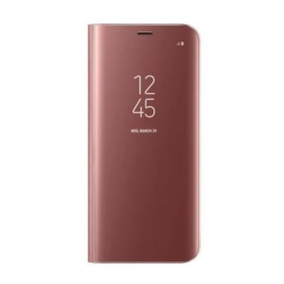 Флип калъф Clear View PC-290 за Samsung S21 Plus - Розов