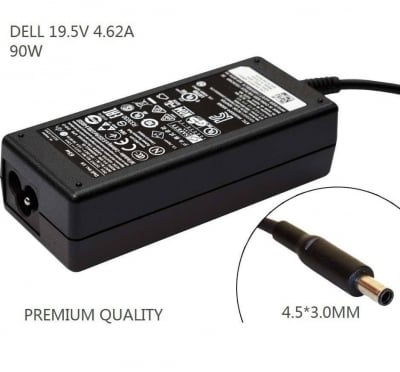 Зарядно за лаптоп Dell 19.5V 4.62A 4.5*3.0mm 90 вата