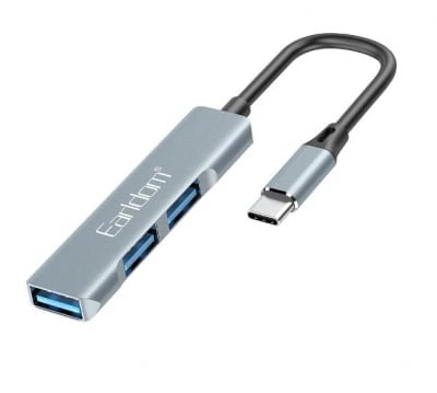 EARLDOM HUB10 3в1 Type-C КЪМ 3XUSB