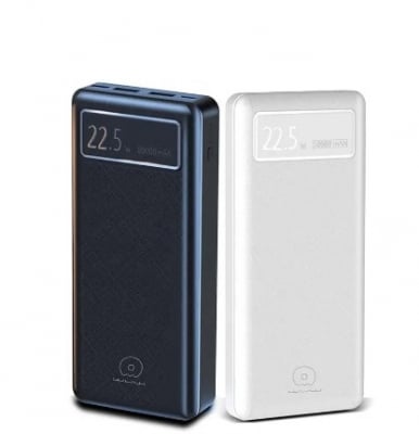 WUW Y100 22.5W 20,000mAh PD+QC3.0 изх.USB 20,000MAH - Черен