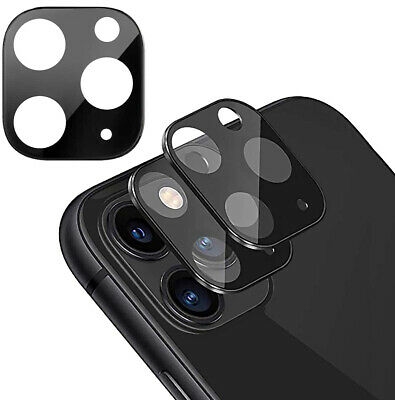 3D Протектор за Камера на Телефон iPhone 15 Pro / 15 Pro Max - Черен