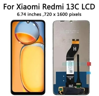 LCD Дисплей с тъчскрийн за Xiaomi Redmi 13C 4G/5G