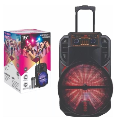 YB-1502 15\" 40W Безжична колона говорител субуфер