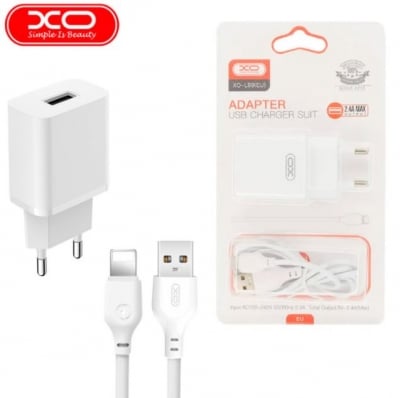 XO-L99 2.4A. бързо зарядно с кабел USB - Lightning