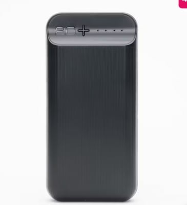 WUW Y129 2.1A POWER BANK Type-C 1 USB 2 - 20,000 mAh - Черен