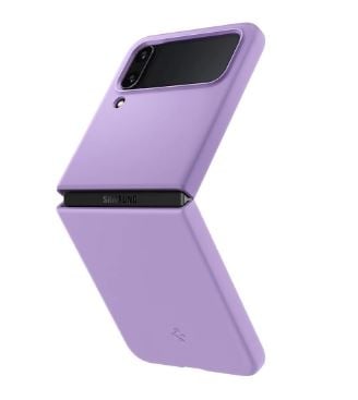 Z16 PVC case за Samsung Z Flip 6 от 2 части - Лилав