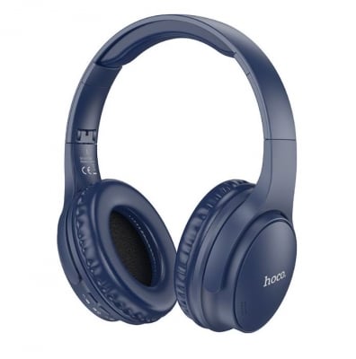 HOCO W40 Безжични слушалки Bluetooth 5.3 ,HIFI,SD  - Син