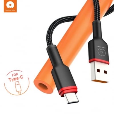 WUW X203 Плетен кабел за Зареждане 2.4A 1M - USB към Lightning