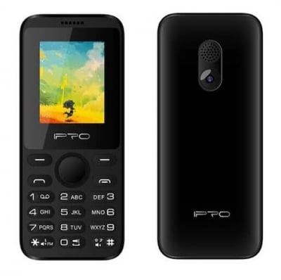 Мобилен телефон IPRO A6MINI+БГ МЕНЮ /2G/32+32MB/1.77inch/0.08MP/800mAh/Dual Sim/5V 500mAh/Фенер - Черен