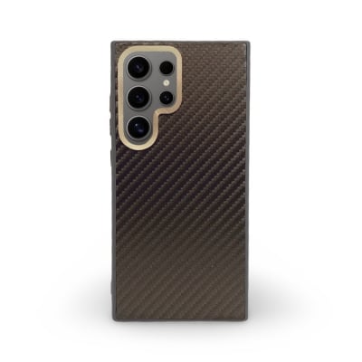 Premium Carbon Case TP-104 за Samsung S24 - Titanium сив