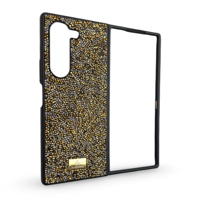 D81 Кейс TheBlingWorld за Samsung Z Fold 6 от 2 части - Златист