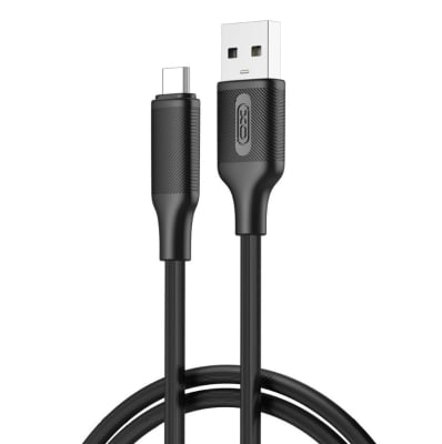 Кабел XO-NB265 Fast 3A USB към Type-C 1M - Черен