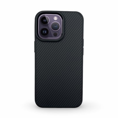 Premium Carbon Case TP-103 за iPhone 16 Pro - Space Black