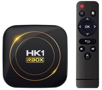 2024 HK1 RBOX H8S TV 4K HDR ULTRA HD android 13.0 TV Stick 4GB+32GB 2.4/5G Wifi 100M-LAN порт Netflix Youtube Media Player