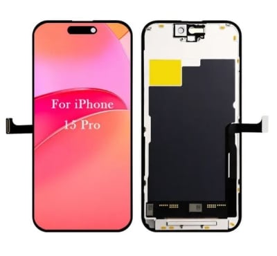 LCD Дисплей с тъчскрийн за iPhone 15 Pro GX OLED