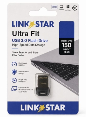 МИНИ mini флаш памет L✮STAR 3.0  - 8GB
