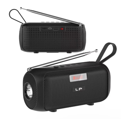 Преносима Bluetooth соларна тонколона V79SUN - Черен
