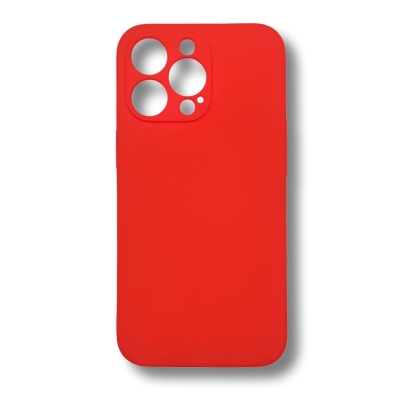 Силиконов гръб TP18+камера за Xiaomi Redmi Note 14 - Червен