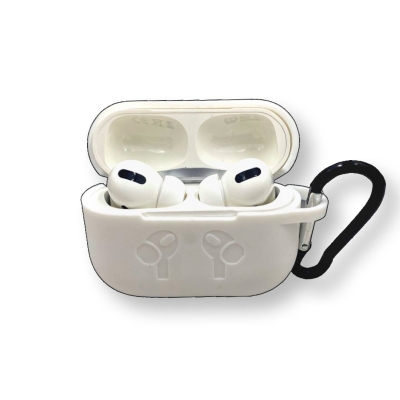 Силиконов калъф за Airpods Pro SC03 - Бял