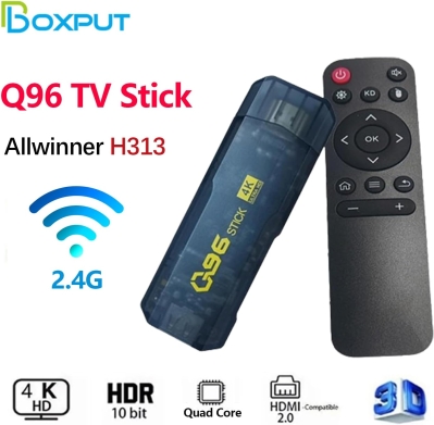BOXPUT Q96 Android 10.0 8GB/128GB TV Stick – 4K смарт TV стик с Wi-Fi, Allwinner H313 процесор и дистанционно управление