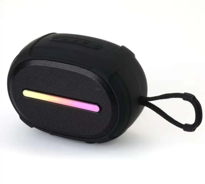Преносима Tонколона S033 , BT , USB, SD, FM, AUX LED RGB - ЧЕРВЕН