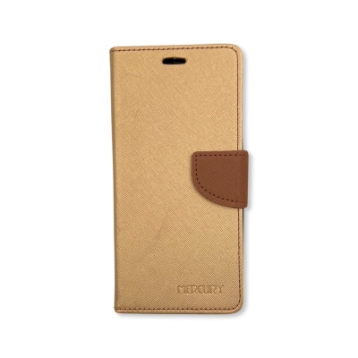 Калъф Тип Тефтер L-75 универсален 6.5\" Размер 20 Ultra - Златист (166.9 x 76 mm x 8.8 mm)