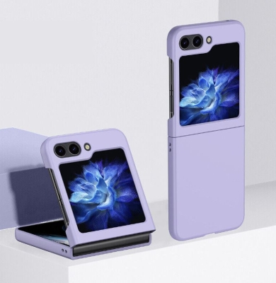 Z15 Silicone case за Samsung Z Flip 5 от 2 части - Светло Лилав