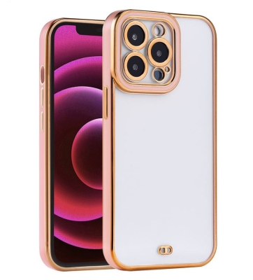 Калъф TP28 Angel Eyes Samsung S23 прозрачен с Розова Рамка