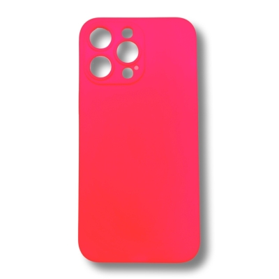Силиконов гръб TP18+камера за iPhone 17 Pro - Розов