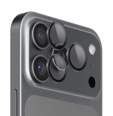 Цветен протектор за Камера iPhone 17 Pro / 17 Pro Max - (Grey)