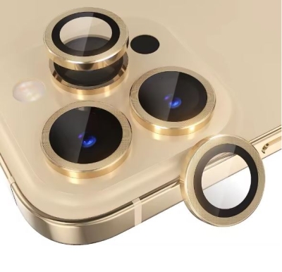 Цветен протектор за Камера iPhone 17 Air - (Залтист) GOLD