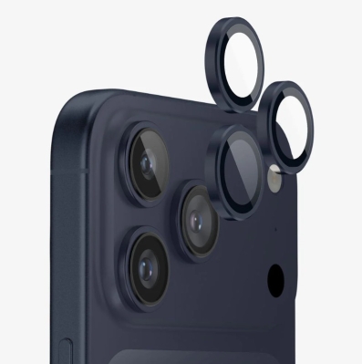 Цветен протектор за Камера iPhone 17 Pro / 17 Pro Max - (Син)